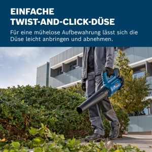Suflanta fara fir Bosch Professional GBL 18V-750, 780 mh, 198 kmh, viteza variabila - Img 5