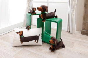Suport chei Dackel NICI 10cm - brun, accesoriu pentru rucsac si geanta - Img 3