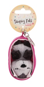Suport chei NICI Sleeping Pets Fledermaus 8cm - Plus colorat, ideal pentru copii si adulti - Img 4