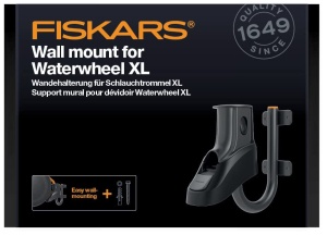 Suport de perete Fiskars pentru Waterwheel XL, constructie robusta, negruorange - Img 7