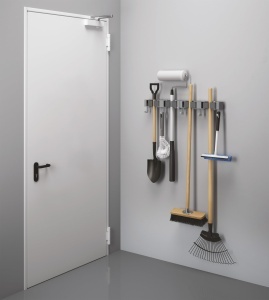 Suport de perete Metaltex Hang-up 4 pentru matura, 3 huse, set 2 bucati - Img 2