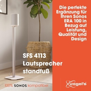 Suport difuzor Vogels SFS 4113 pentru Sonos Era 100, Alb, 82 cm - Img 3