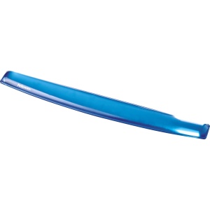 Suport ergonomic pentru incheietura Fellowes Crystals Gel, albastru, pentru birou si gaming - Img 2