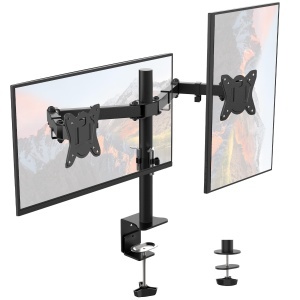 Suport Monitor GRIFEMA GB2001-2 pentru 2 Monitoare, 13-32 inch, Reglabil