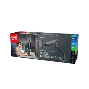 Suport Monitor Universal One For All DM7110, 13-35 inch, Negru, Reglabil - Img 5