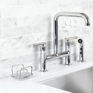 Suport pentru burete din inox OXO, model 13113100, negru, spalabil in masina de spalat vase - Img 8