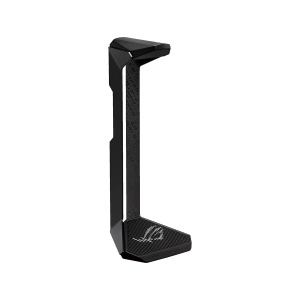 Suport pentru casti ASUS ROG Throne II Core, aluminiu, design negru si argintiu