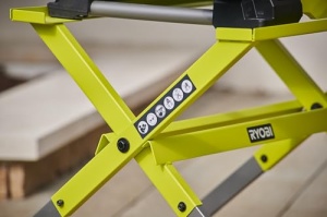 Suport pentru ferastrau de masa RYOBI RATSS-210 sarcina maxima 120 kg otel robust - Img 4