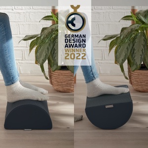 Suport pentru picioare Leitz Ergo Cosy, ajustabil, gri, IGR-certificat - Img 2