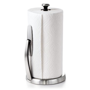 Suport pentru prosoape de hartie OXO Good Grips SimplyTear din otel inoxidabil - Img 4