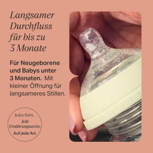 Suport pentru supt Tommee Tippee Natural Start, 2 bucati, silicon moale, anti-colici - Img 3