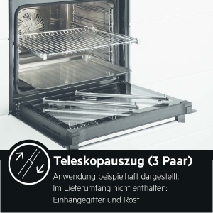 Suport pentru tavi AEG TR3LV, 3 perechi, din otel inoxidabil - Img 6