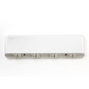 Suport rufe extensibil Rayen cu 4 fire independente, 20 m, alb - Img 2