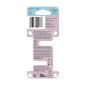 Suport suzeta Tommee Tippee Ultimate Fit, 6-18 luni, 2 bucati, design natural - Img 8