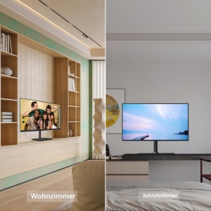 Suport TV GRIFEMA GB1005-1 pentru televizoare de 32 inch, inaltime ajustabila, sticla securizata - Img 7