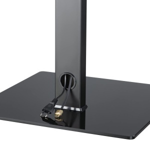 Suport TV Hama Suport pentru TV 32-55 pana la 30 kg Suport TV reglabil pe inaltime pivotant compatibil VESA Suport TV stabil negru - Img 5