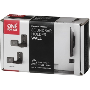 Suport universal pentru soundbar One For All WM5310, montare pe perete, max 15 kg - Img 4