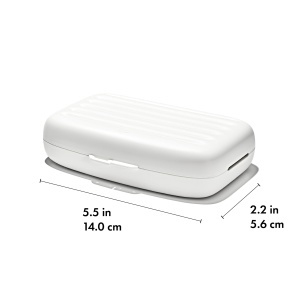 Suport uscare si curatare OXO Tot compact cu perie integrata gri - Img 8