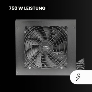 Sursa de alimentare ATX Mars Gaming MPB750S, 750W, ARGB, 80Plus Bronze - Img 2