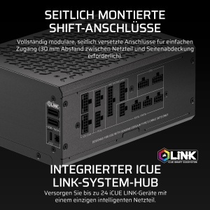 Sursa de alimentare Corsair HX1500i, 1500W, ATX 3.1, Negru - Img 4