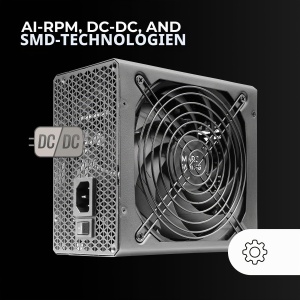 Sursa de alimentare modulare Mars Gaming MPB1000P, 1000W, 80Plus Gold, Negru - Img 5