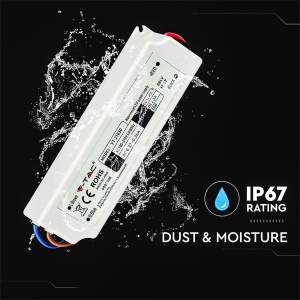 Sursa de alimentare V-TAC 30W, 12V, 2.5A, plastic, ultratin - Img 3