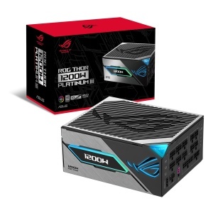 Surse de alimentare ASUS ROG Thor 1200W Platinum III, eficienta ridicata, RGB