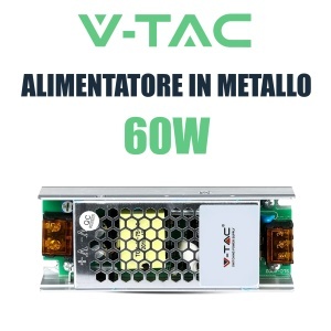 Surse de Alimentare V-TAC 60W, 24V, 2.5A, Metal, Transformator pentru LED-uri - Img 5
