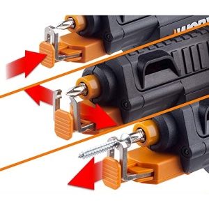 Surubelnita electrica WORX WX255 4V cu magazin de biti si suport pentru suruburi - Img 14