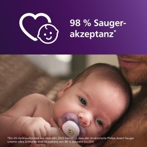 Suzeta Philips Avent Ultra Start SCF07513 0-2 luni BPA-free cu sterilizator set 2 bucati - Img 4