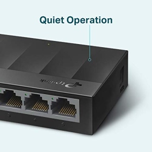 Switch de retea TP-Link LS1005G, 5 porturi Gigabit, negru - Img 5