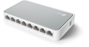 Switch Ethernet TP-Link TL-SF1008D, 8 porturi, 10100 Mbits, design desktop - Img 2