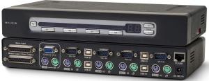 Switch KVM Belkin OmniView PRO3 16-Port USB si PS2, stapabil