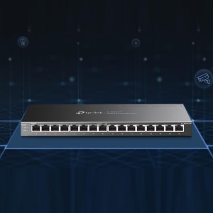 Switch PoE TP-Link SG2016P, 16-Porturi Gigabit, 8 Porturi PoE, 120 W - Img 2