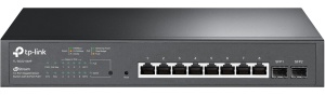 Switch PoE TP-Link TL-SG2210MP, 8 porturi Gigabit, 150 W, 2 SFP - Img 2