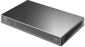 Switch TP-Link Omada SG2008P, 8-Port Gigabit Ethernet, 4 Porturi PoE, 62W