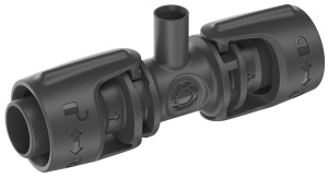 T-Model Gardena pentru Spruhdusen 13 mm, 5 buc, Conectare rapida