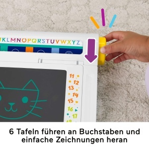Tabla de desen Fisher-Price JDL70 cu LCD, 6 sabloane, pentru copii de la 3 ani - Img 5