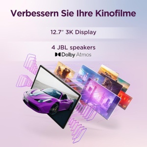 Tableta Lenovo Idea Tab Pro Display 3K 8GB RAM 256GB UFS 4.0 Verde Seafoam - Img 7