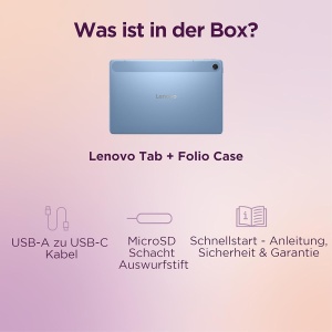 Tableta Lenovo Tab 10.1 Full HD, MediaTek G85, 4GB RAM, 64GB, Albastru Polar - Img 7