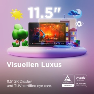Tableta Lenovo Tab Plus 11.5 2K Touch Display 8GB RAM 256GB Gri - Img 3