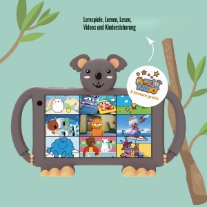 Tableta pentru copii Logicom Logikids 7, 7 inch, 3000 mAh, Android 13, Negru - Img 4