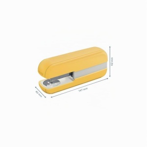 Tacker Leitz Cosy 55670019, capacitate 30 foi, culoare galben - Img 3