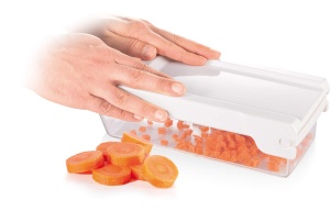 Taietor de legume Tescoma Wurfelschneider HANDY, 2 lame, inox - Img 5