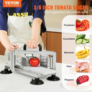 Taietor de rosii VEVOR AY450-3, din otel inoxidabil, cu lame zimtate, 38 inch - Img 2