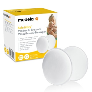 Tampoane de alaptare lavabile Medela, 4 bucati