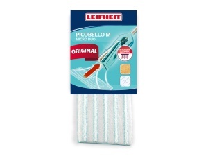 Tampon de mos Leifheit Original Picobello M Micro Duo Capac de mop pentru pardoseli netede Capac de mop din microfibre si peri speciali Capac absorban