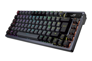 Tastatura Gaming ASUS ROG Azoth, 75, conectivitate Tri-Mode, OLED