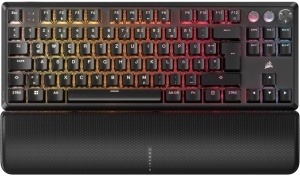 Tastatura Gaming Corsair K70 PRO TKL RGB, Negru, Cablu, Schimbatoare MGX