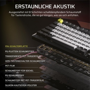 Tastatura Gaming Corsair MAKR PRO 75, cablata, aluminiu, 8000Hz - Img 8